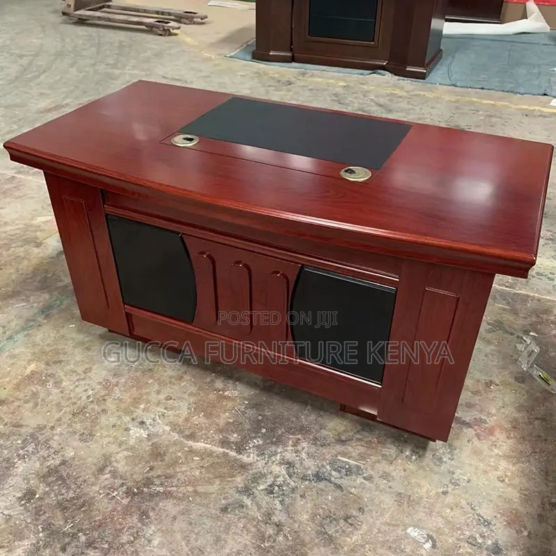 Executive 120cm Office Desk With Drawers