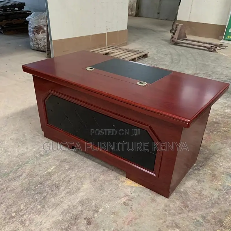 Executive 120cm Office Desk With Drawers