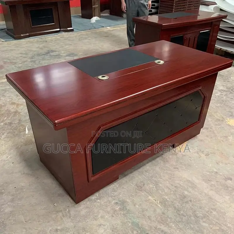 Executive 120cm Office Desk With Drawers