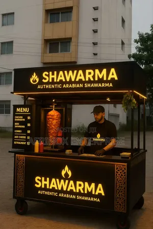 Custom Fast Food Cart, We Brand to Fit Your Specifications