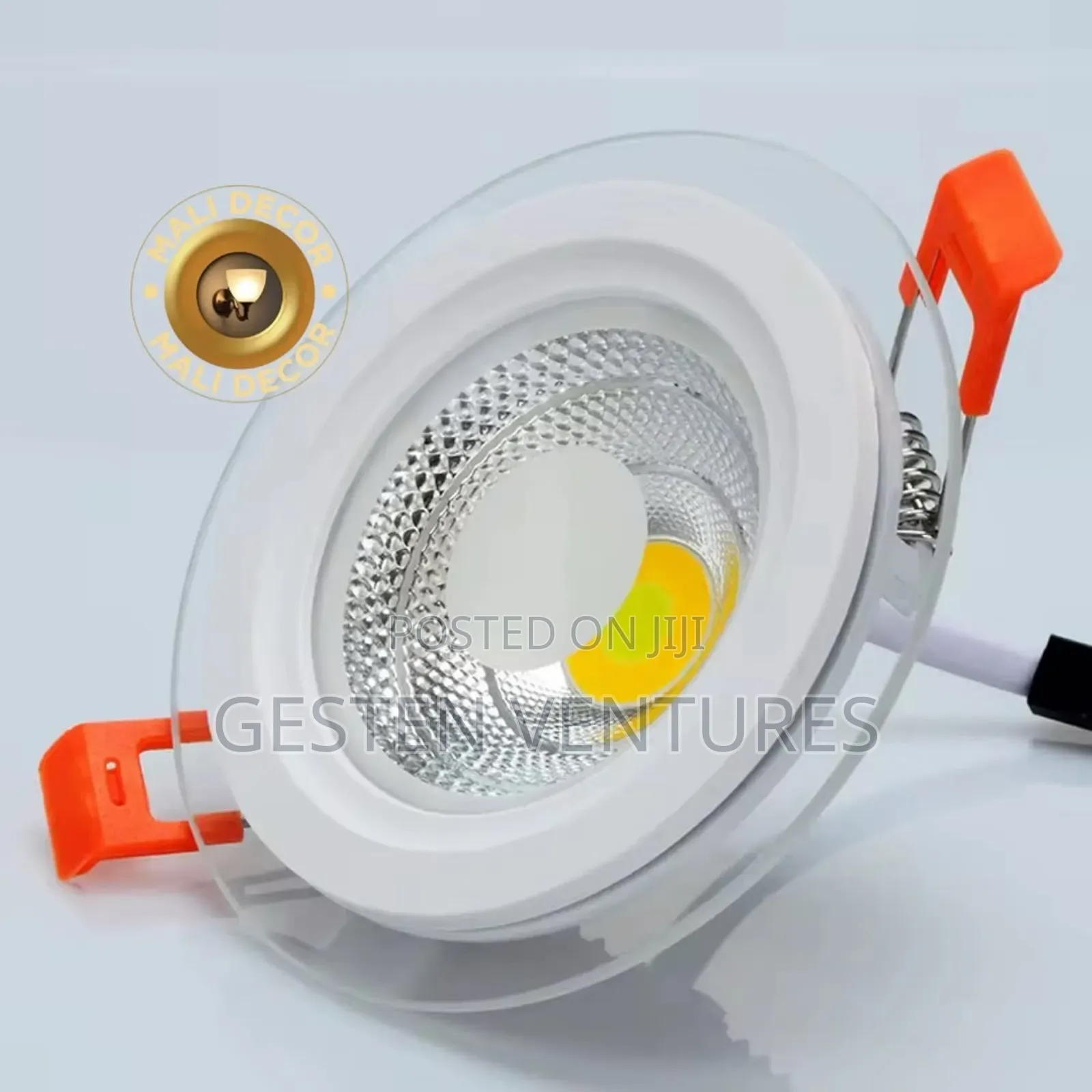 Modern 5wts Glass Panel 3 Colour Downlighter Jt5