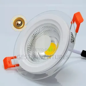 Modern 5wts Glass Panel 3 Colour Downlighter Jt5
