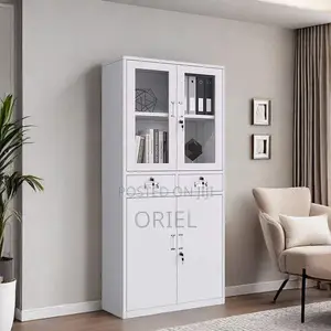 Office Cabinet;Vertical File Cabinet Storge With Safe