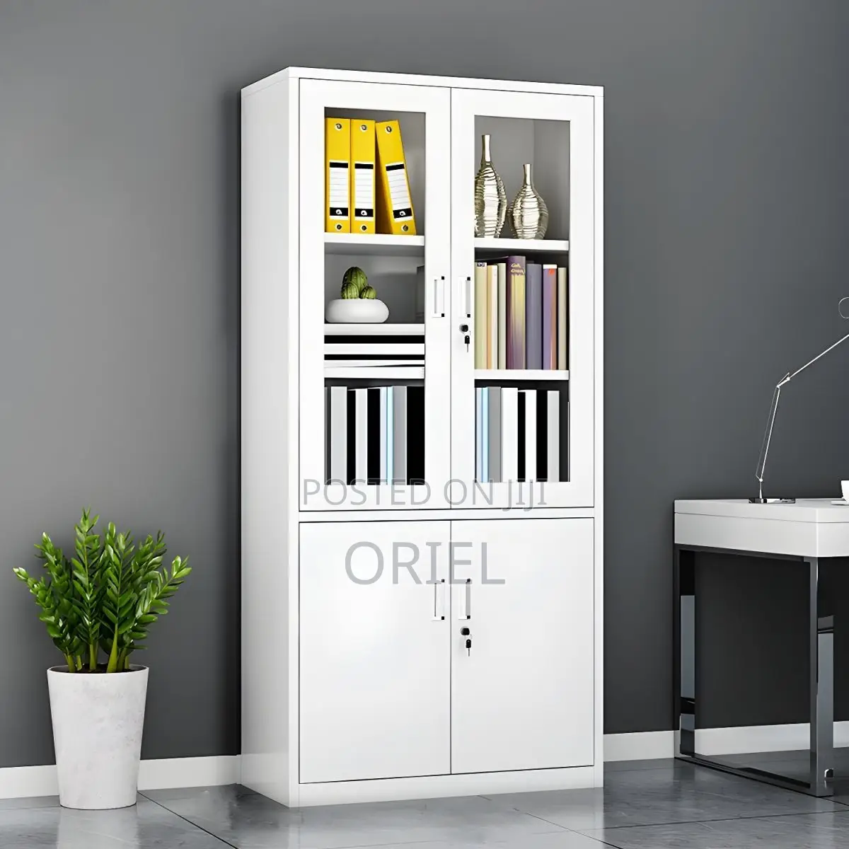 Office Cabinet;Vertical File Cabinet Storge With Safe