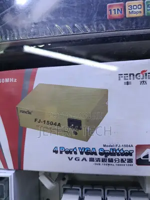 4 Port Vga Splitter, for Computer