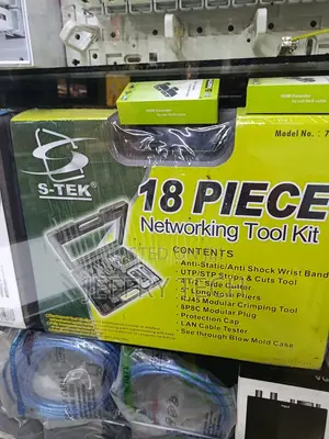S-Tek 18pcs Networking Tool Ki