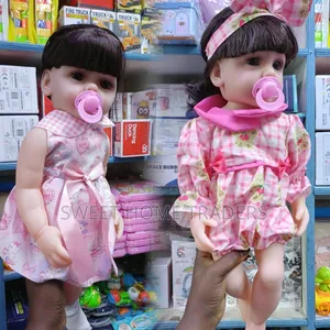 Large White Doll 58cm 