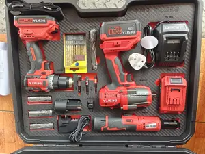 3 in 1 Besita Cordless Power Tool Kit: Impact Wrench, Ratchet Drill