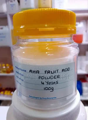 Aha Fruit Acid Mix – 100% Pure Exfoliating Brightening Powder