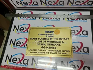 Aluminium Plaques