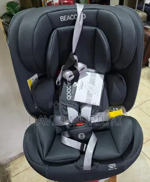 Beacood Car Seat/Isofix (Dark Grey, Light Grey).