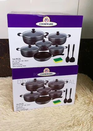 Tc Nonstick Sufurias*Tc 14pcs Nonstick Cookware