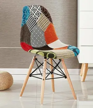 Modern Dining Chair : Patchwork Eames Dining Chair