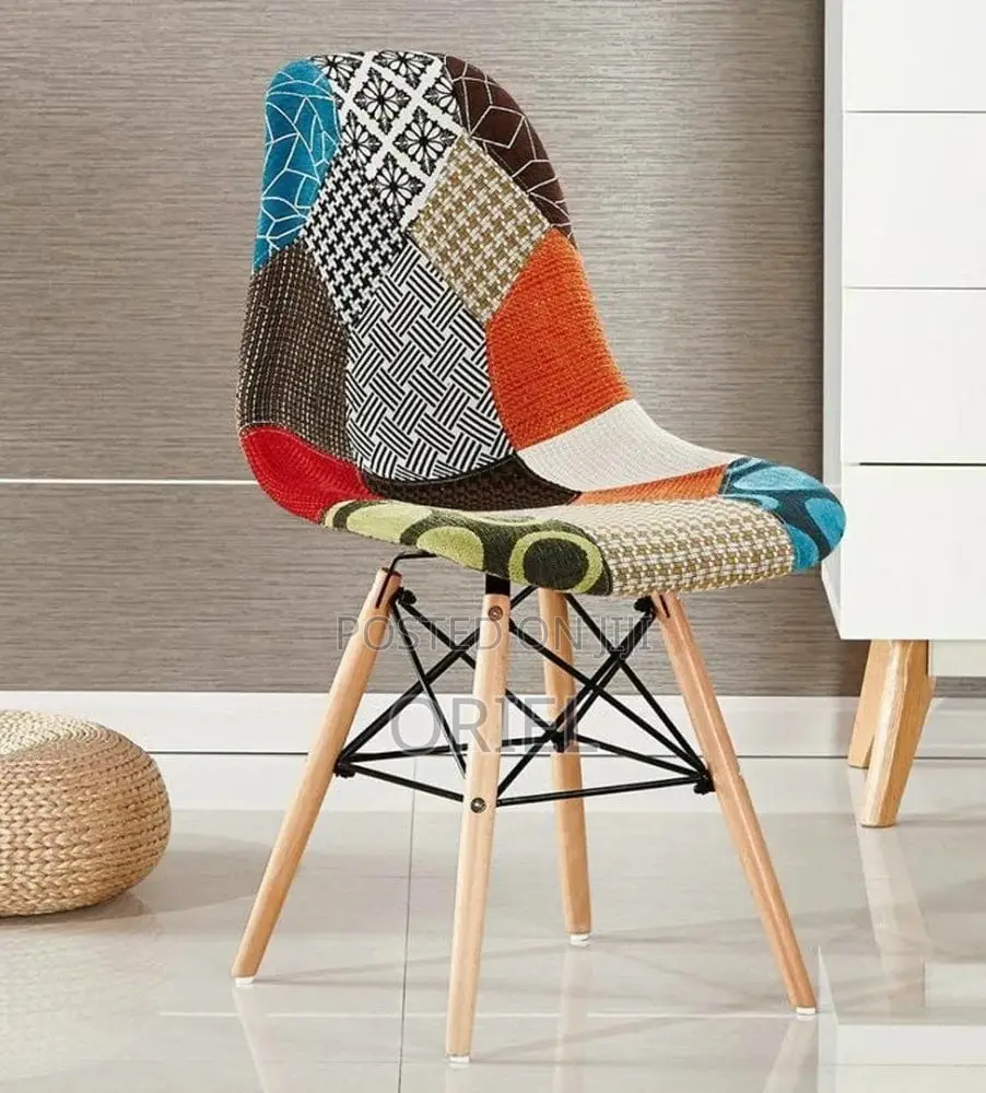 Modern Dining Chair : Patchwork Eames Dining Chair