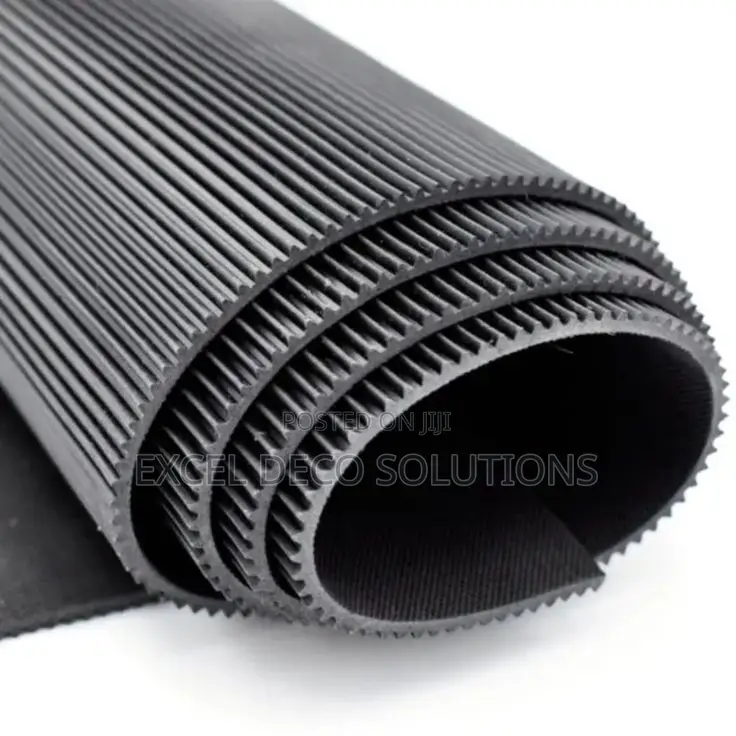 Ribbed Rubber Mat – Strong Grip Rubber Flooring