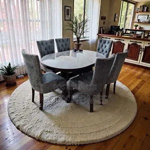Dining Table a Useful All Wooden Dining Table 6 Seater