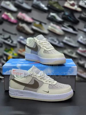 Nike Air Force 1 "Light Orewood Brown Ironstone" Sneaker.