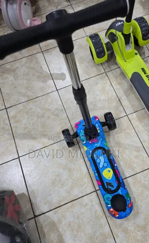 Flowered Kids Scooter