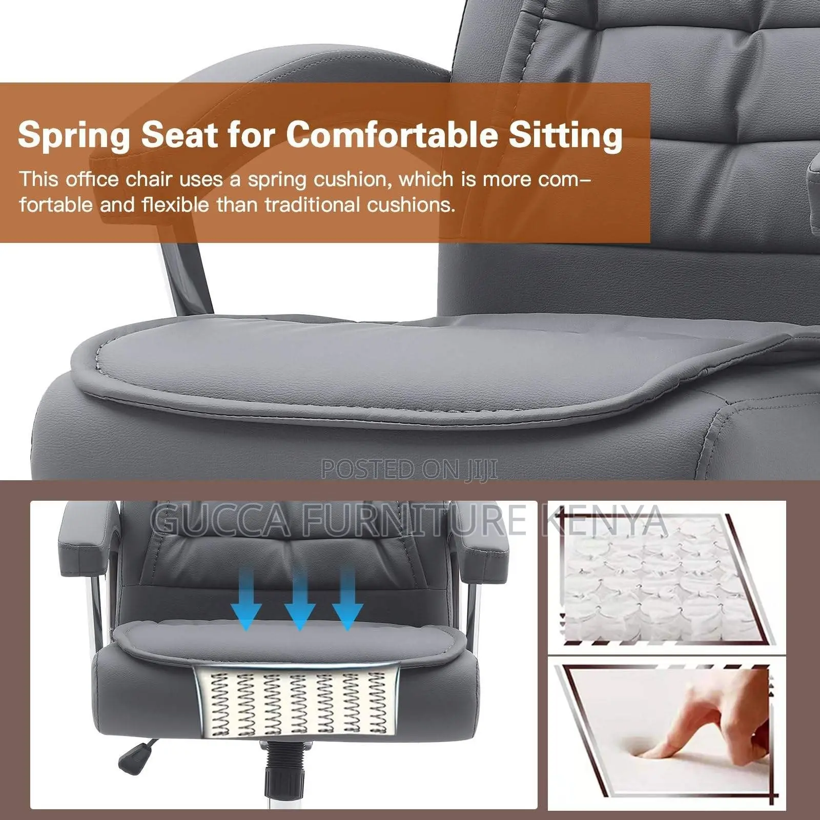 Executive Leather Boss Office Chair