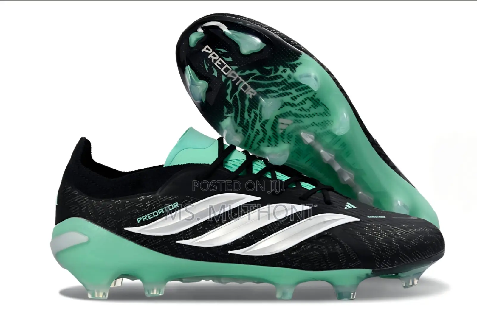 Adidas Predator Soccer Cleat Featuring "Hanostrike" Technology.