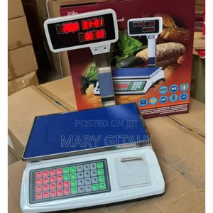 50kg Electric Weighing Scale With Receipt Printer at 