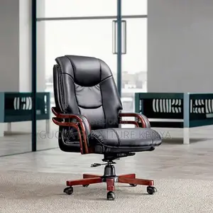 Executive Leather Adjustable Office Seat