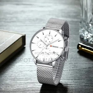 Curren Watch For Gents. Water Resistant. Stainless Steel.