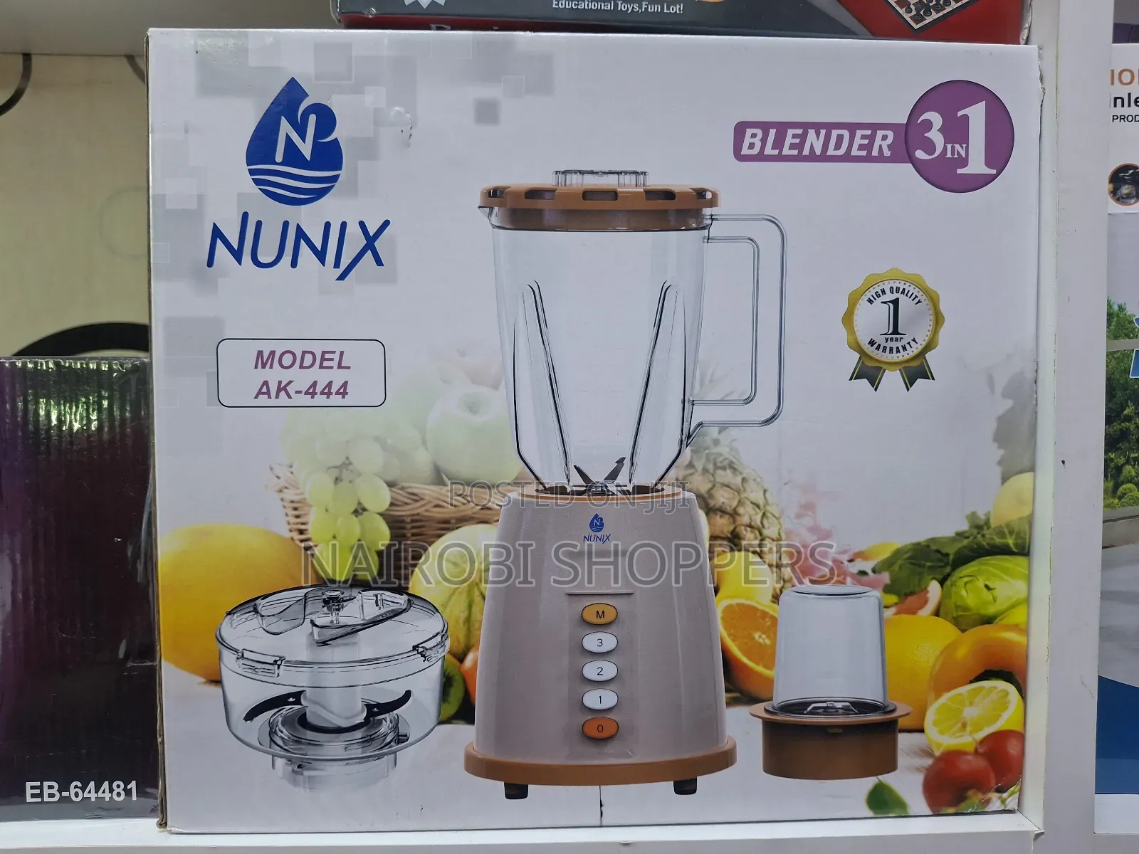 Blender 3 in 1 Blender/ Grinder / Chopper