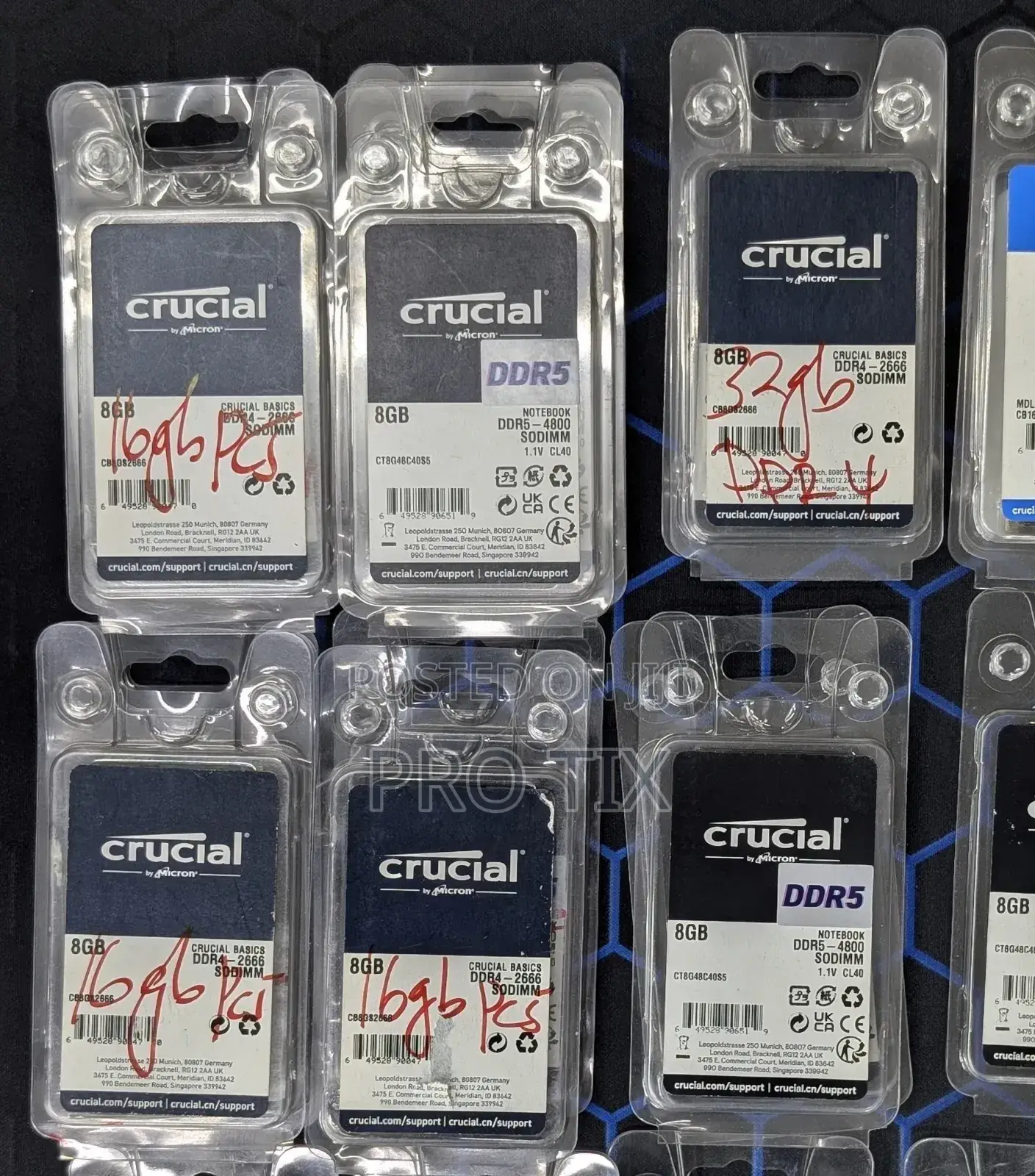 Crucial Ddr5 (4800) 8 Gb