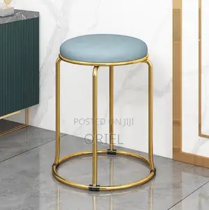 Barstool : Ottoman Round Modern Barstool