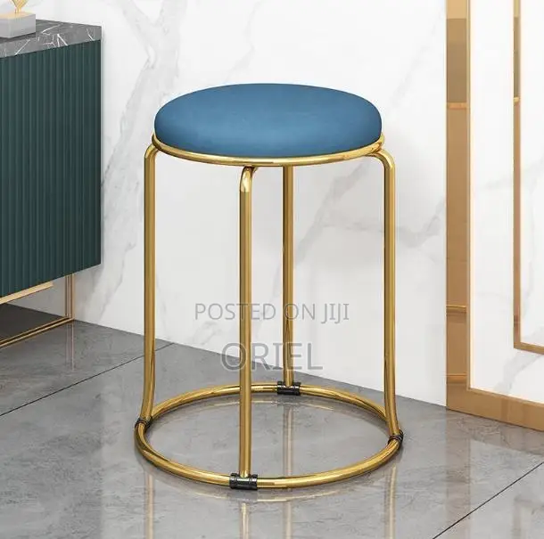 Barstool : Ottoman Round Modern Barstool