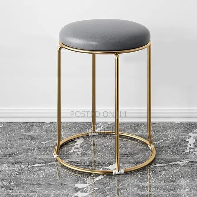 Barstool : Ottoman Round Modern Barstool