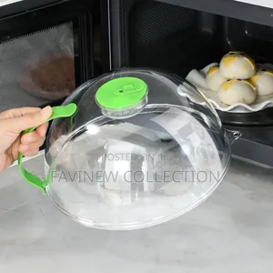 Big Size Acrylic Microwave Food Cover