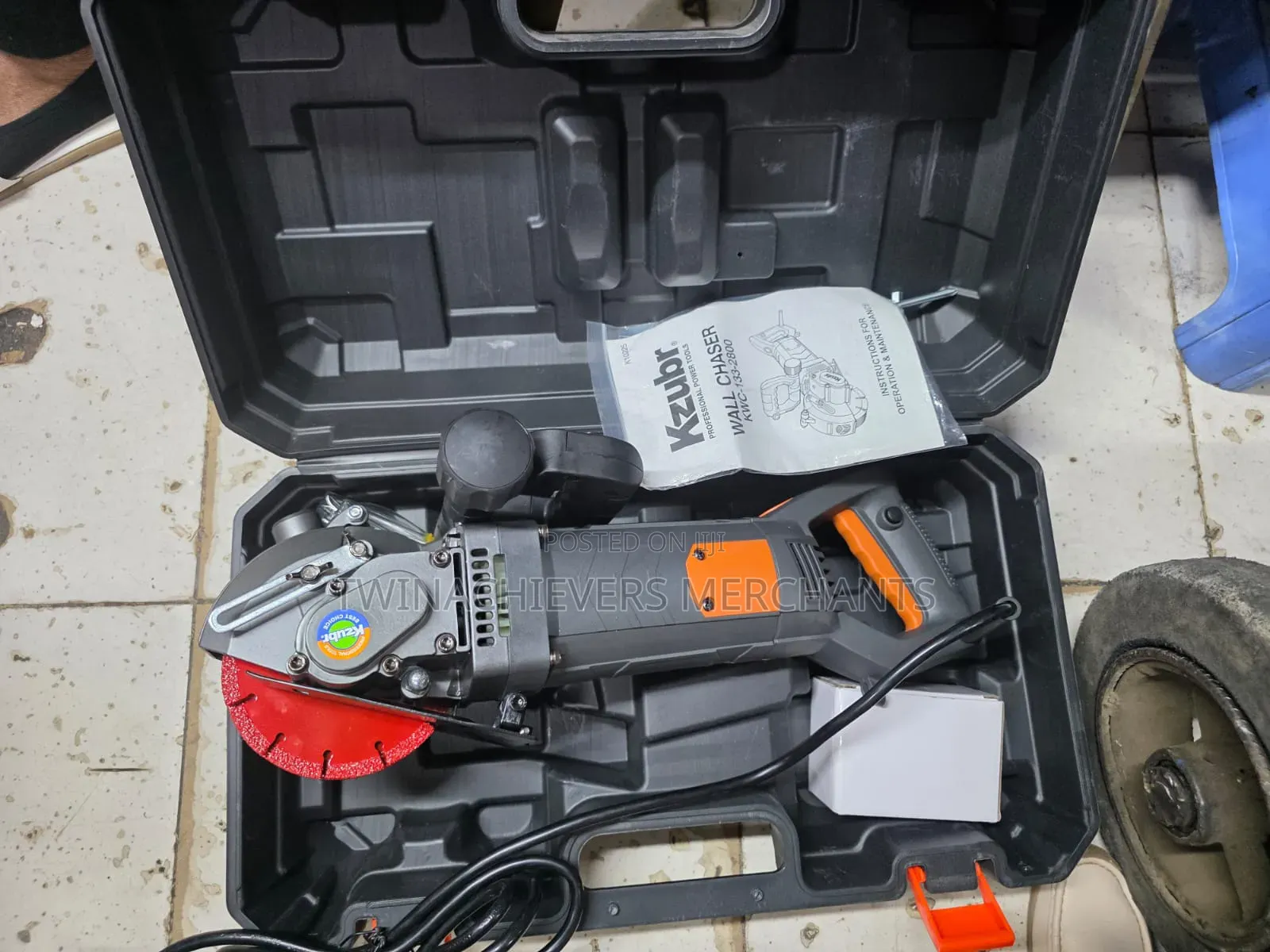 2800w Kzbur Wall Chaser/Wall Groove Cutting Machine