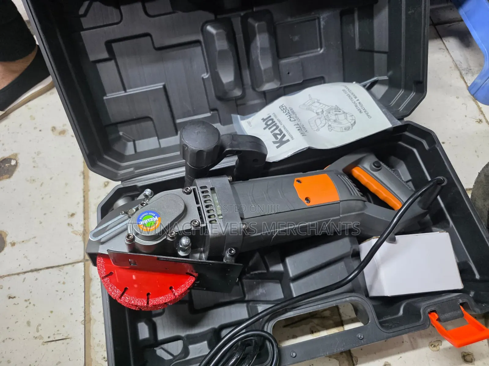2800w Kzbur Wall Chaser/Wall Groove Cutting Machine