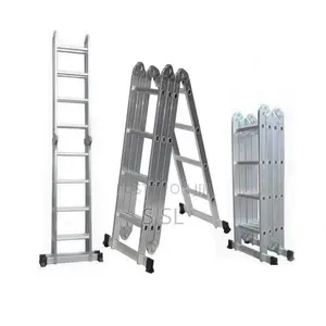 4 X 4 Multipurpose Durable Aluminum Ladder
