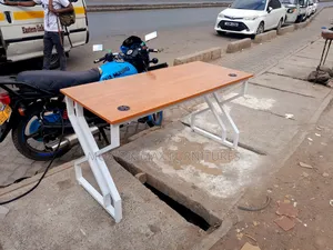 1. 4m Study Metallic Desk