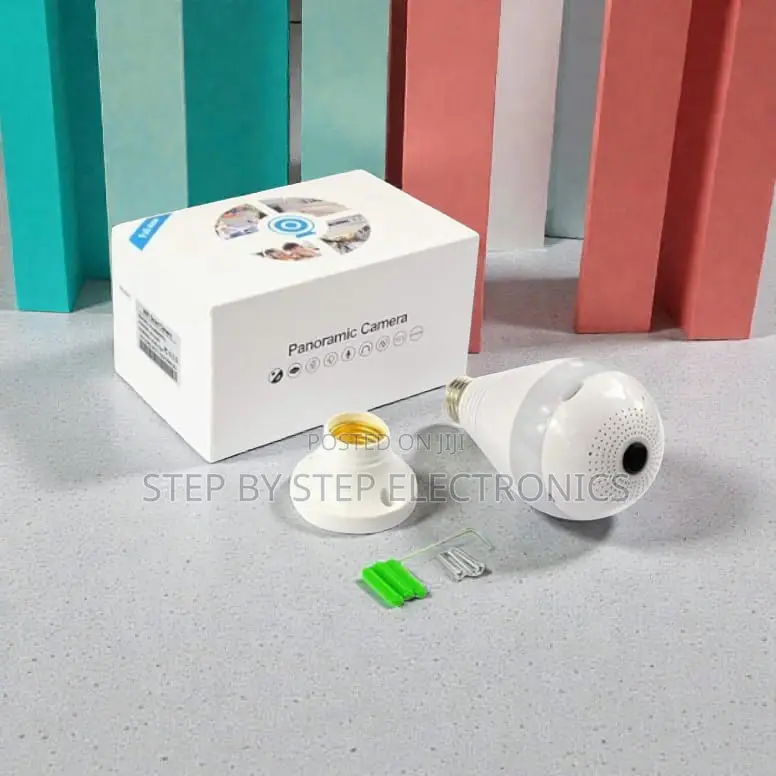 Wifi Bulb Camera 1080p With Cloud Storage Support and Flashing Lights
