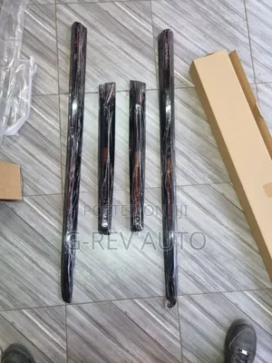 Prado  J150 Blacked Door Chrome