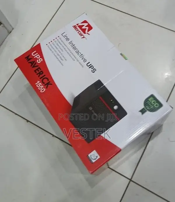 Mercury Maverick 1550va/930w Ups, Offline 9ah Battery Ups