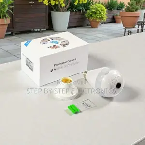 1080p Wifi Security Bulb Camera With High-Definition Video