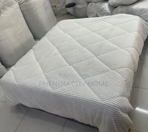 White and Pink Velvet Duvets
