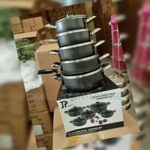 James Pot Black Cookware Set