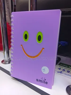A5 Notebook With Emoji Smile