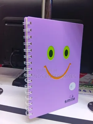 A5 Notebook With Emoji Smile