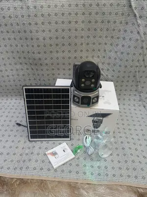 V380 Pro Solar Dual CCTV Outdoor 4g Camera Solar Powered