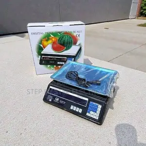 Space Efficient Acs40 Digital Shop Scale With Led Display Battery