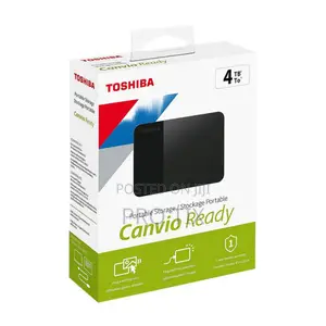 Toshiba Canvio Basics 4tb 2.5" External Hard Drive Usb 3.2 Black