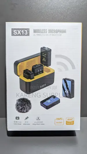 Sx13 Wireless Microphone 1 by 3