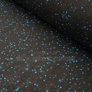 Speckled Rubber Gym Mat – Heavy Traffic Gym Flooring